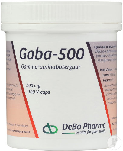 Deba Gaba Complément Alimentaire 500mg 100 Capsules