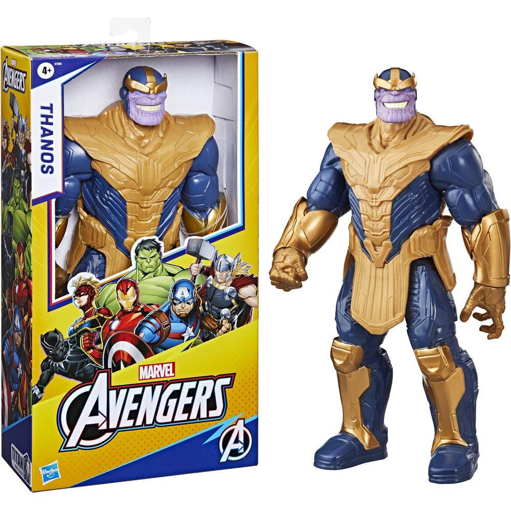 Køb Marvel Avengers Titan Thanos Deluxe Figur 30 Cm