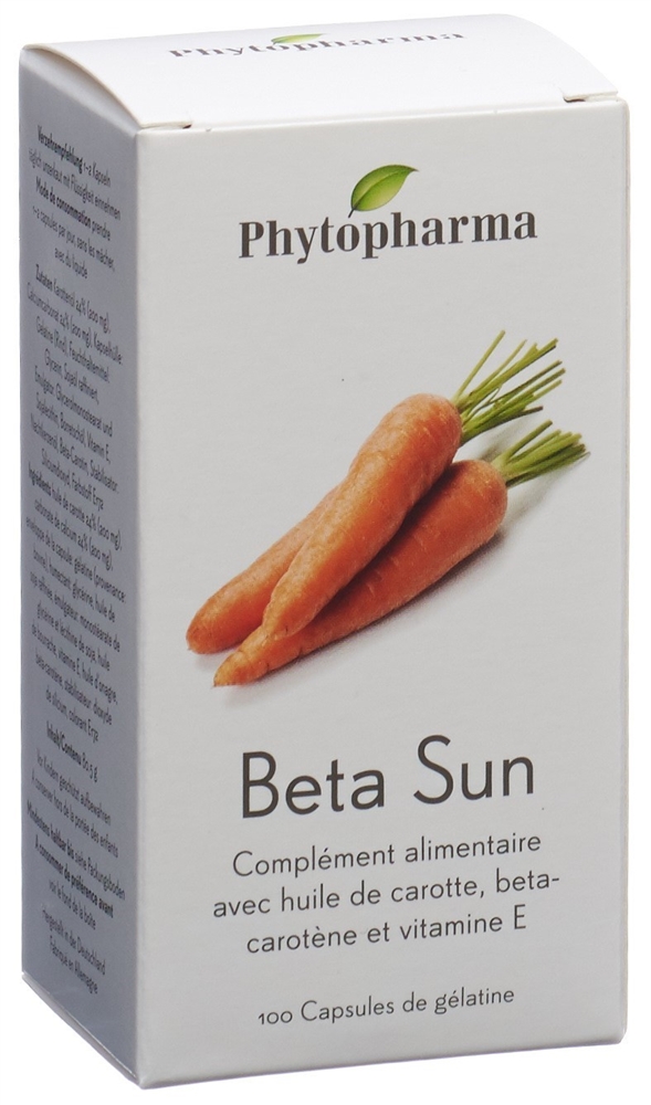 PHYTOPHARMA Beta Sun<br>100 Stück, Kapsel