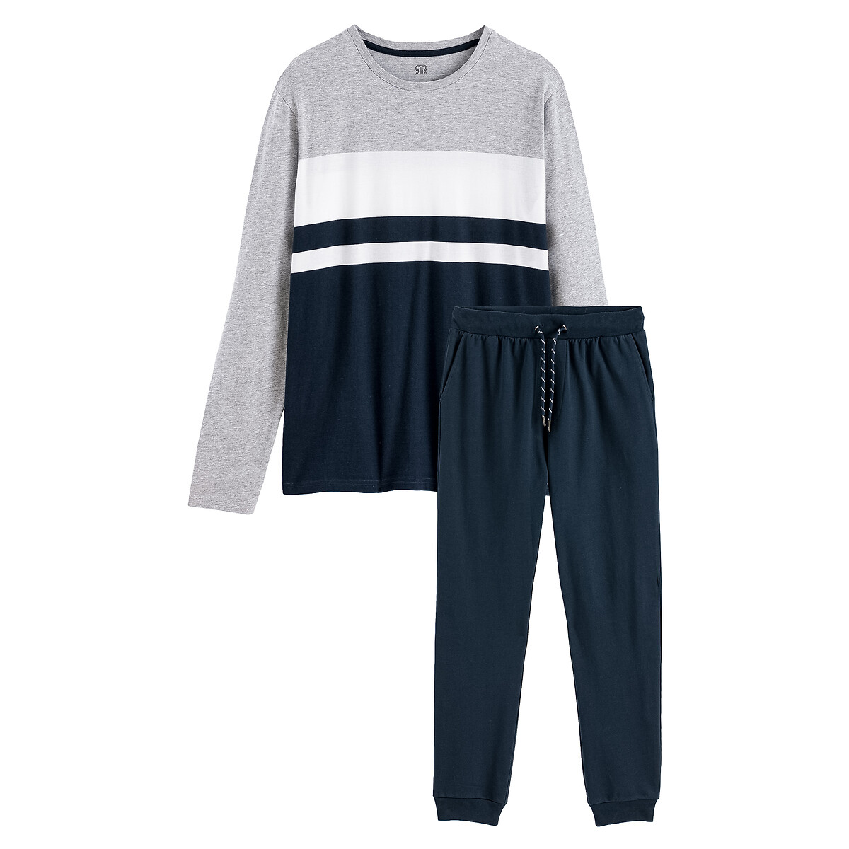 COLEÇÕES LA REDOUTE<br>Pijamas com blocos de cor