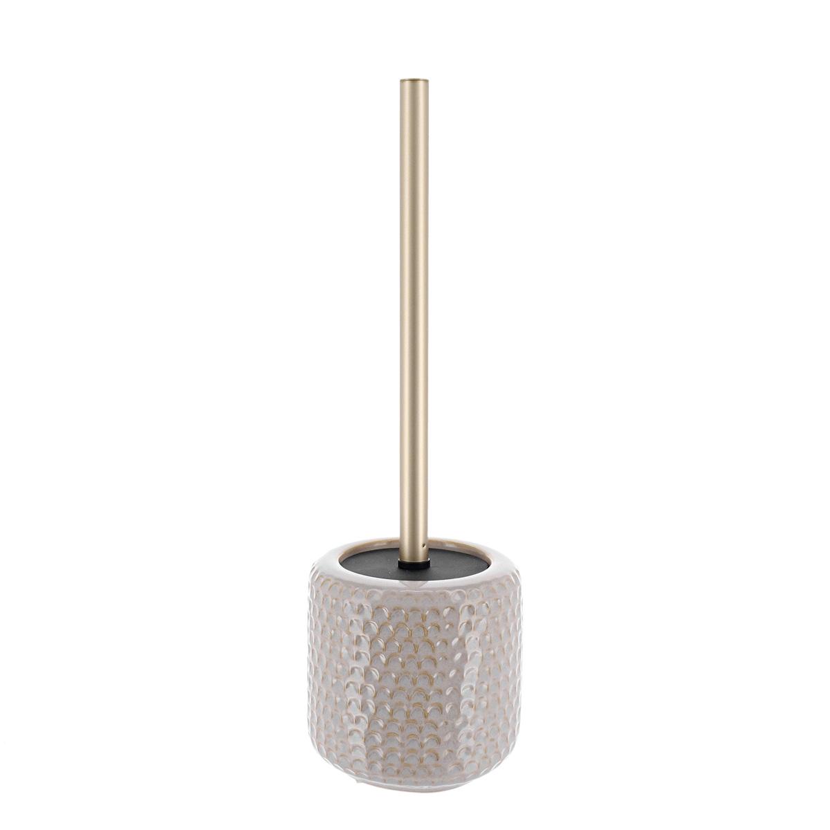 BROSSE WC GRES LAQUE FACON ECAILLE BEIGE