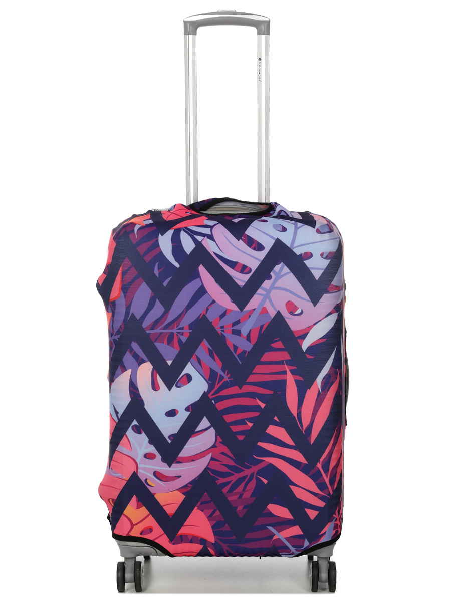 Housse de valise Periea Purple Zigzag S