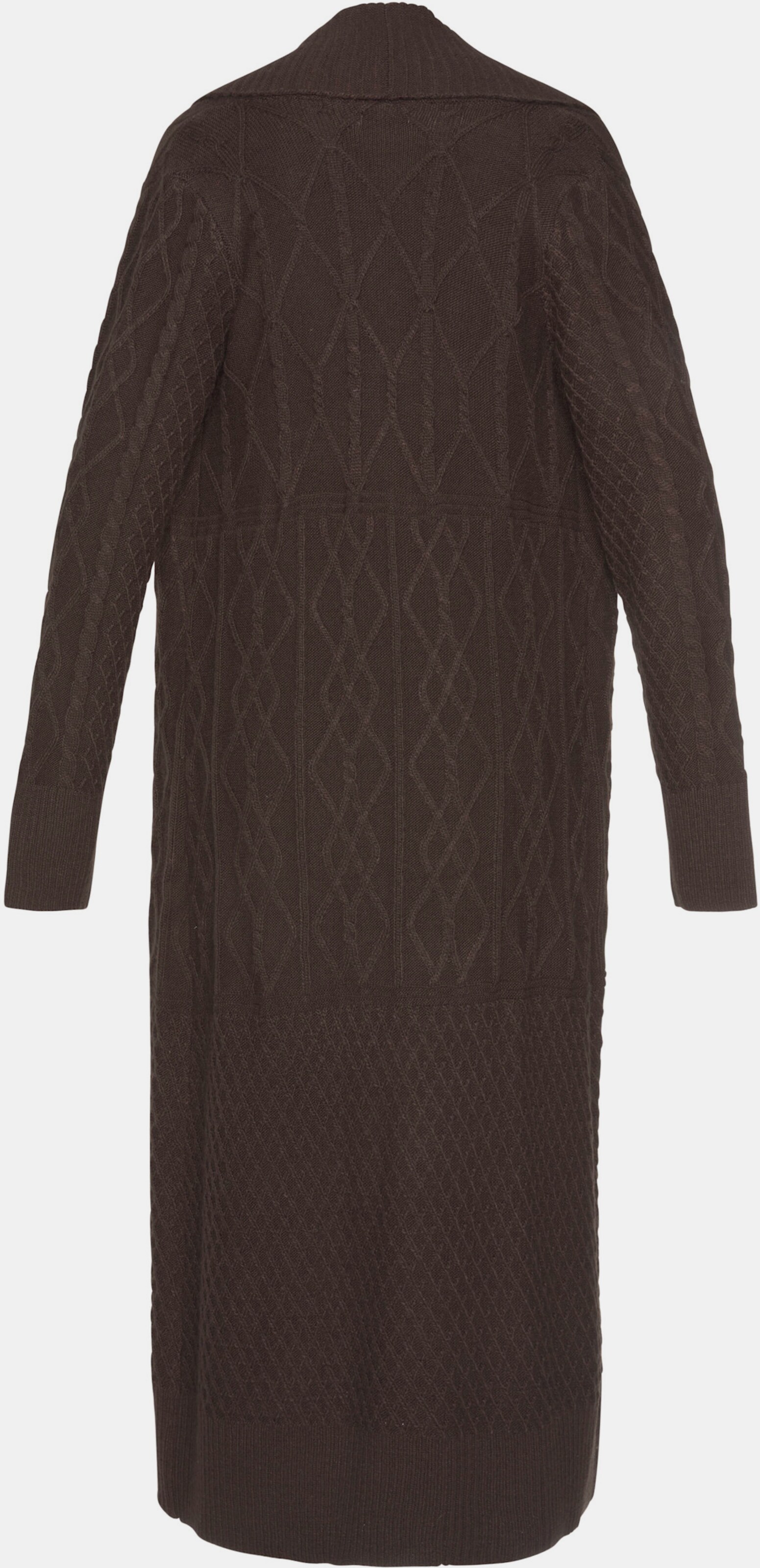 Longstrickjacke