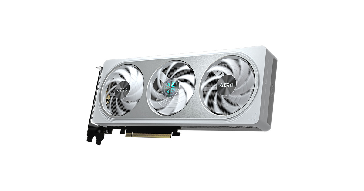 GIGABYTEGeForce RTX 5060 Ti AERO OC 8G grafische kaart  (3x DisplayPort, 1x HDMI)