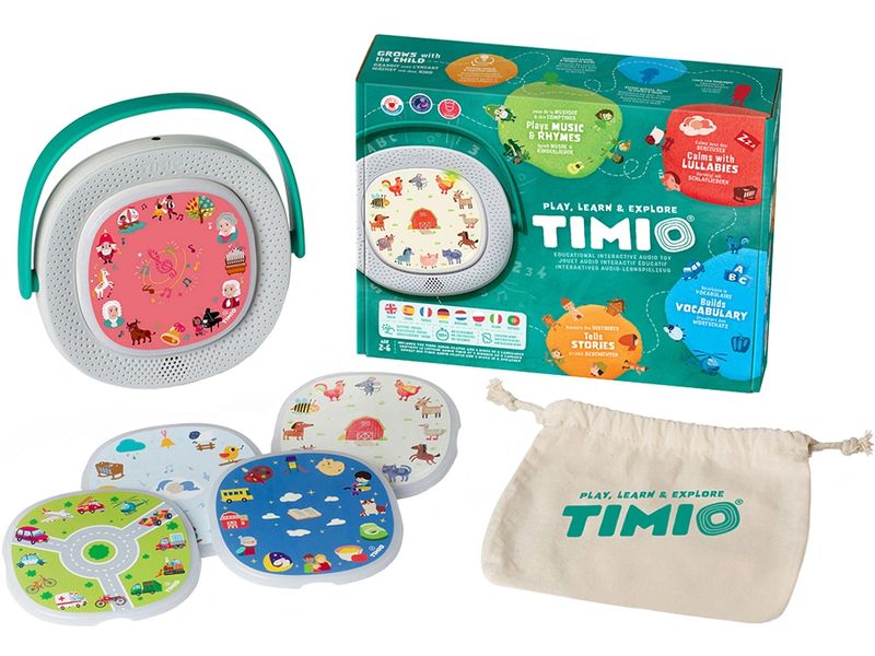 Timio Audio Player Mehrfarbig Bildschirmfreier Audio- und Musik-Player für Kinder