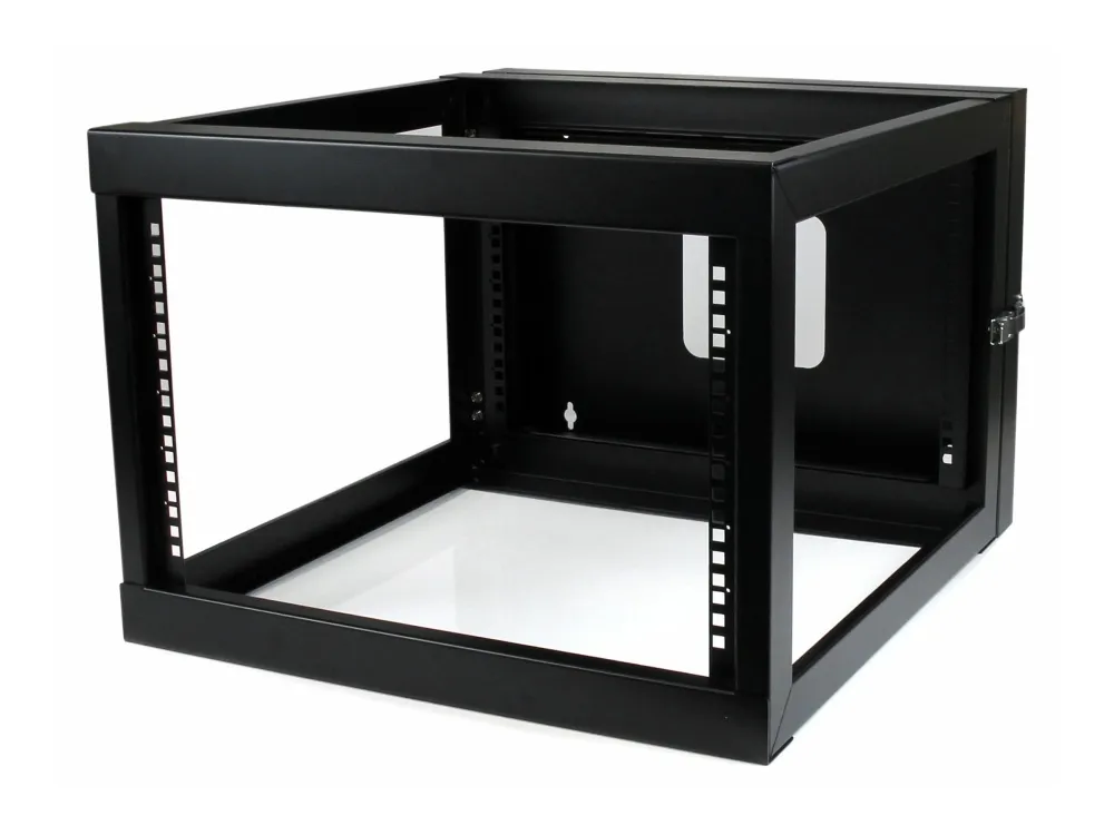 StarTech.com 6U Hinged Open Frame Wall Mount Network Rack - 4-Post 22