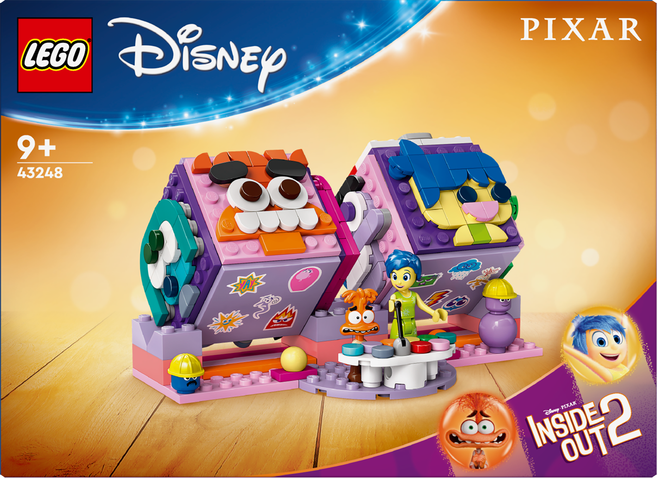 LEGO Disney - Inderst inde 2-humørterninger (43248)