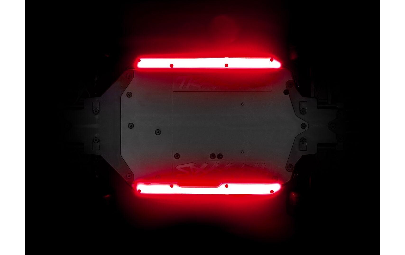 Unterboden-LED-Licht-Kit RotLED-Beleuchtungsset für den Unterboden