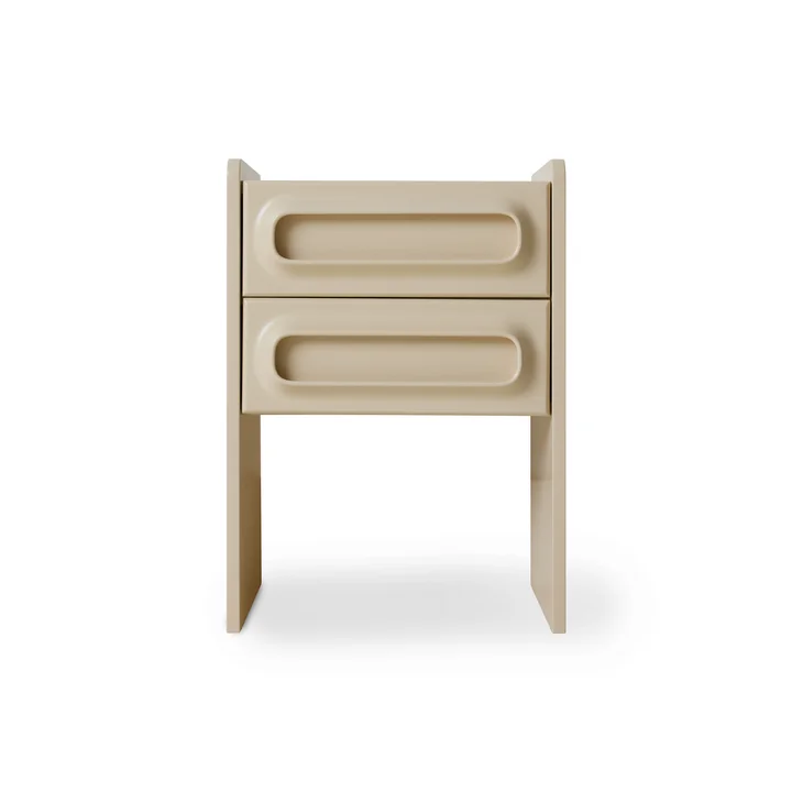 HKliving - Space Nachttisch, cream