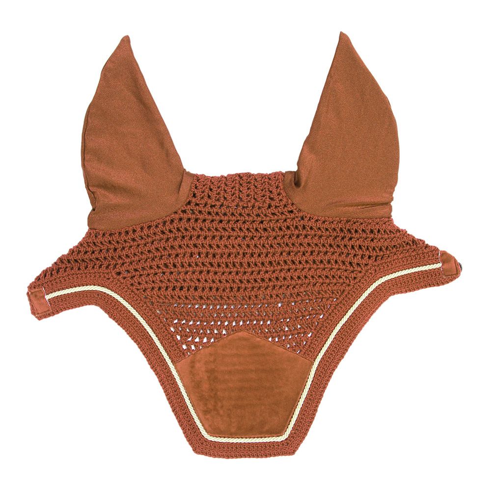 Kentucky WELLINGTON VELVET - Bonnet anti-mouches orange