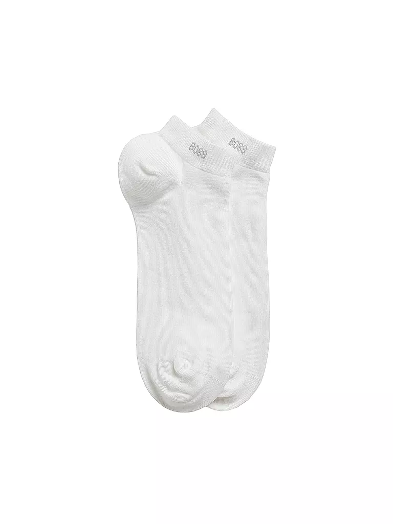 BOSS Sneakersocken 2-er Pkg. white weiss