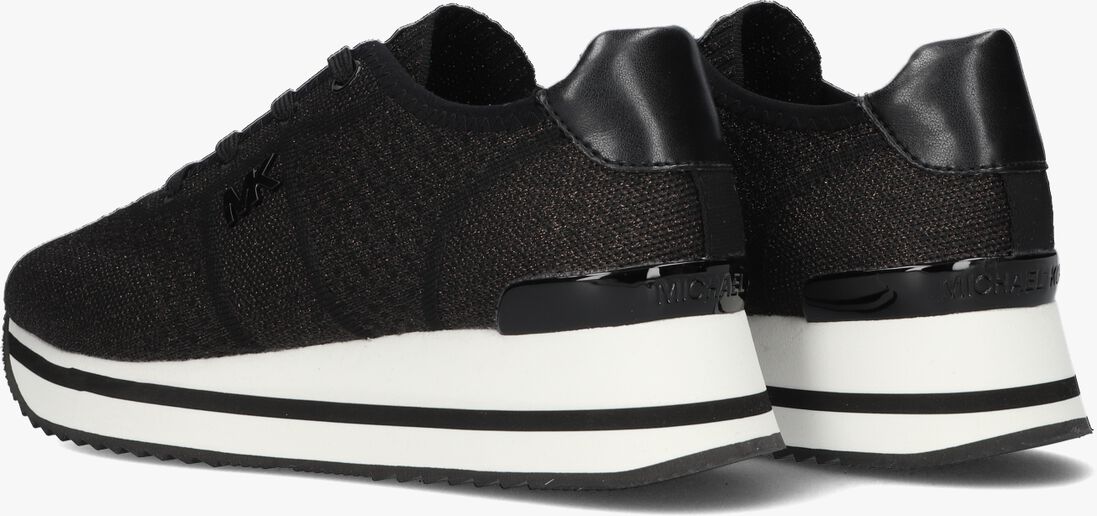 MICHAEL KORS zwarte michael kors lage sneakers monique knit trainer