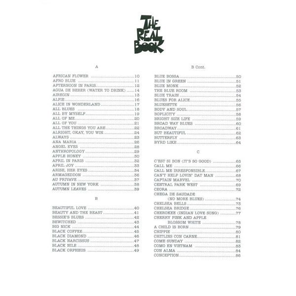 Hal Leonard The Real Book