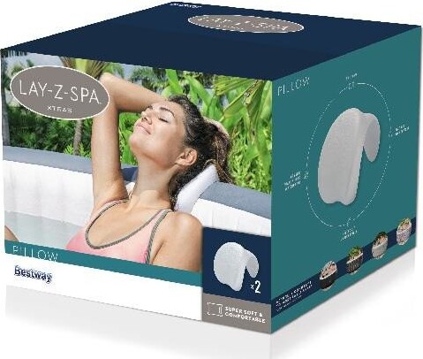 Lay-Z-Spa - Pude Og Nakkestøtte