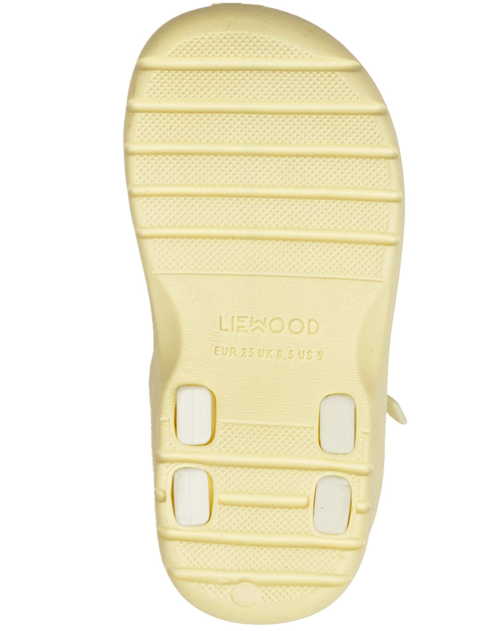 Badesandalen BEAU in lemonade/cream