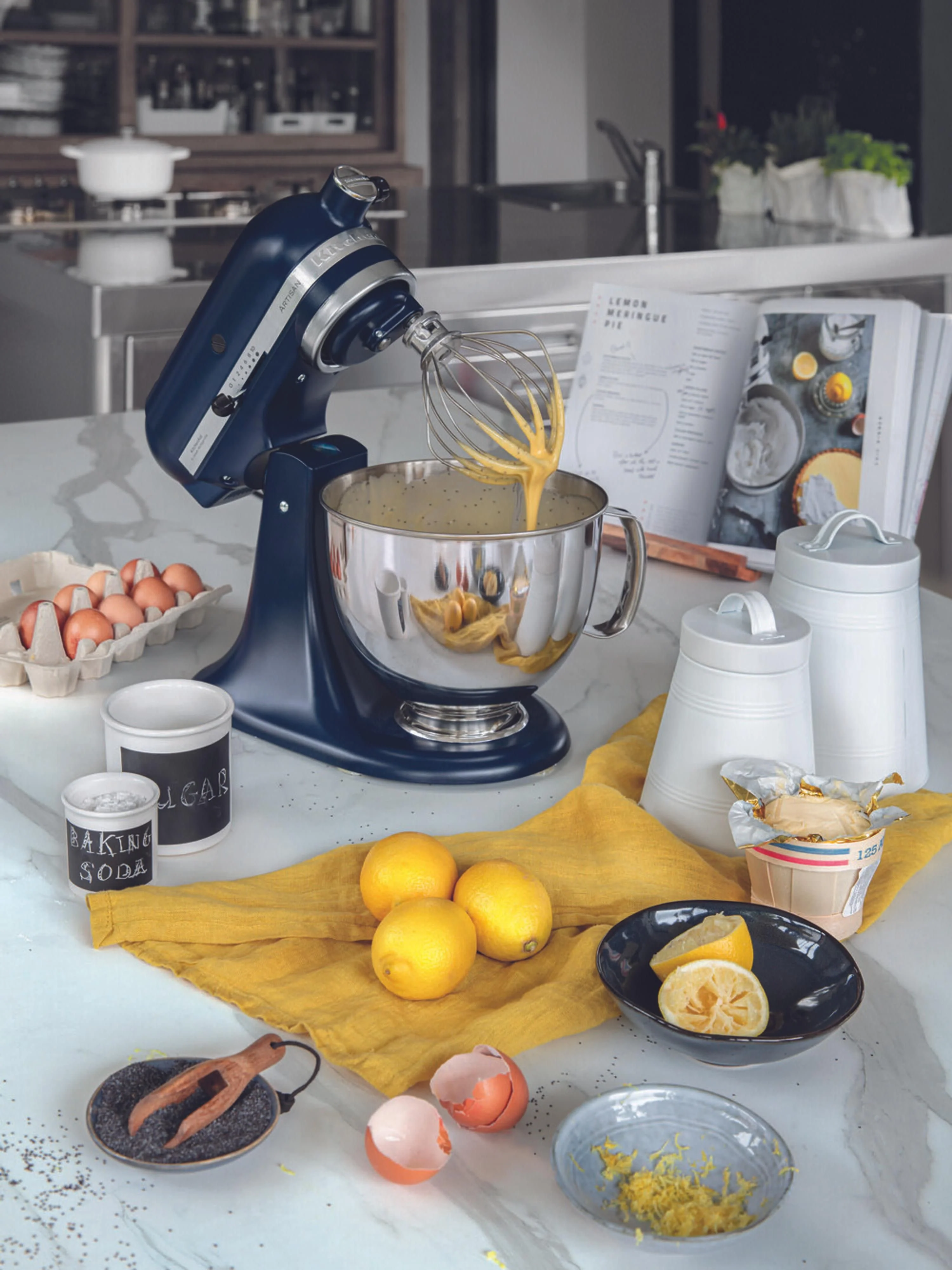 Kantelbare keukenmachine Artisan, 4.8 L, 8-delig