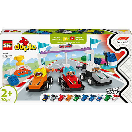 LEGO DUPLO Teams m. racerbiler og kørere 10445