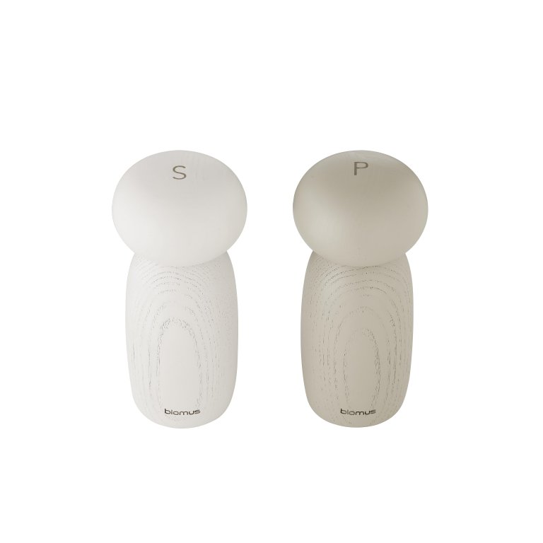 Blomus Moli peper- en zoutmolen set van 2 Moonbeam/Nomad