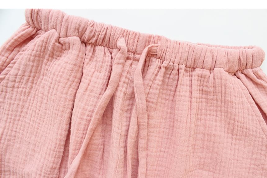 Dogini - Matching effen loungewearbroek voor koppels (verschillende ontwerpen)