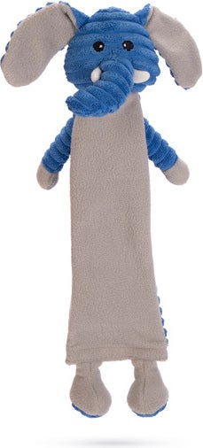 Beeztees hondenspeelgoed Flatino olifant Ajan blauw 41 x 22 x 10 cm