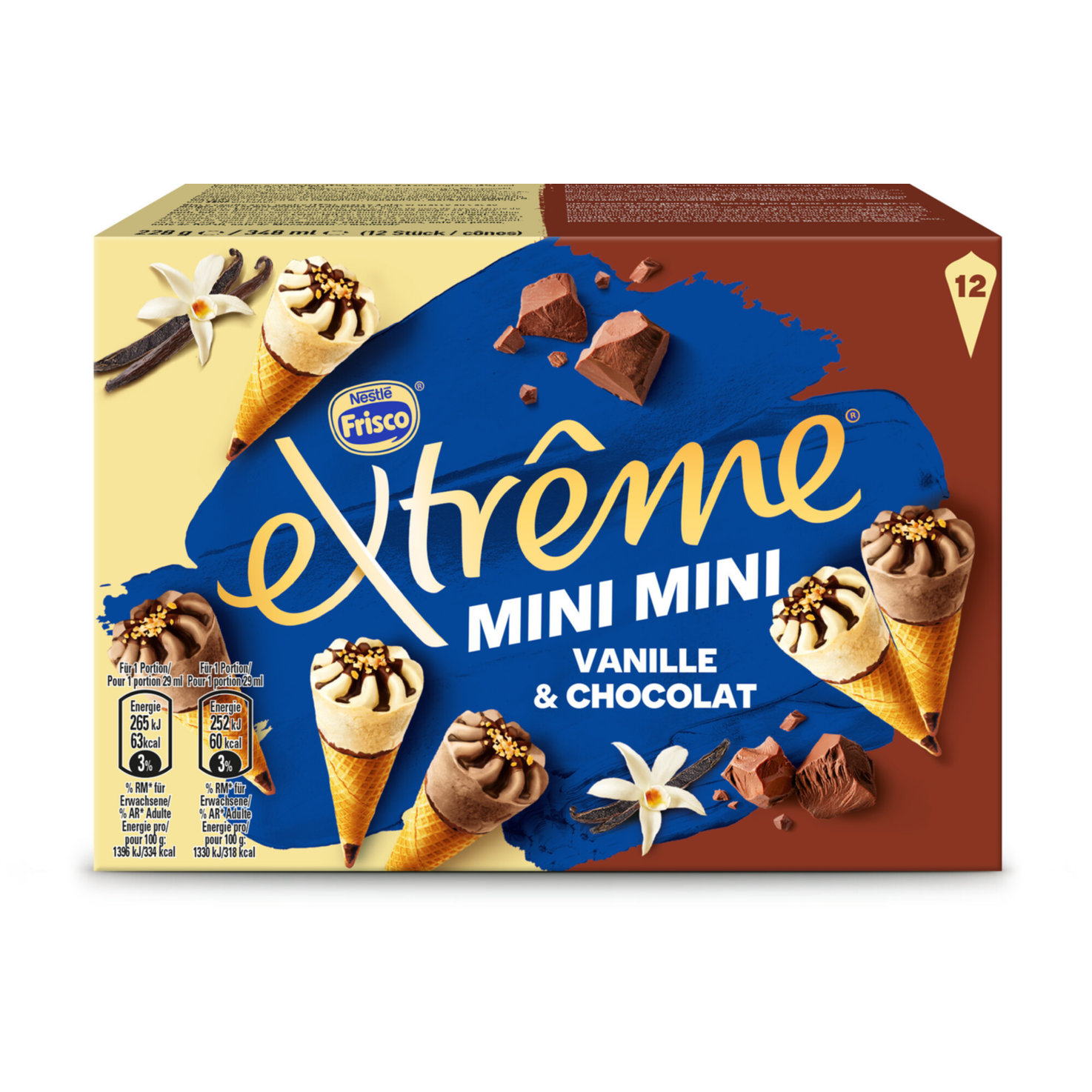 Frisco Extrême Cornets Mini Cornets 12 Stück