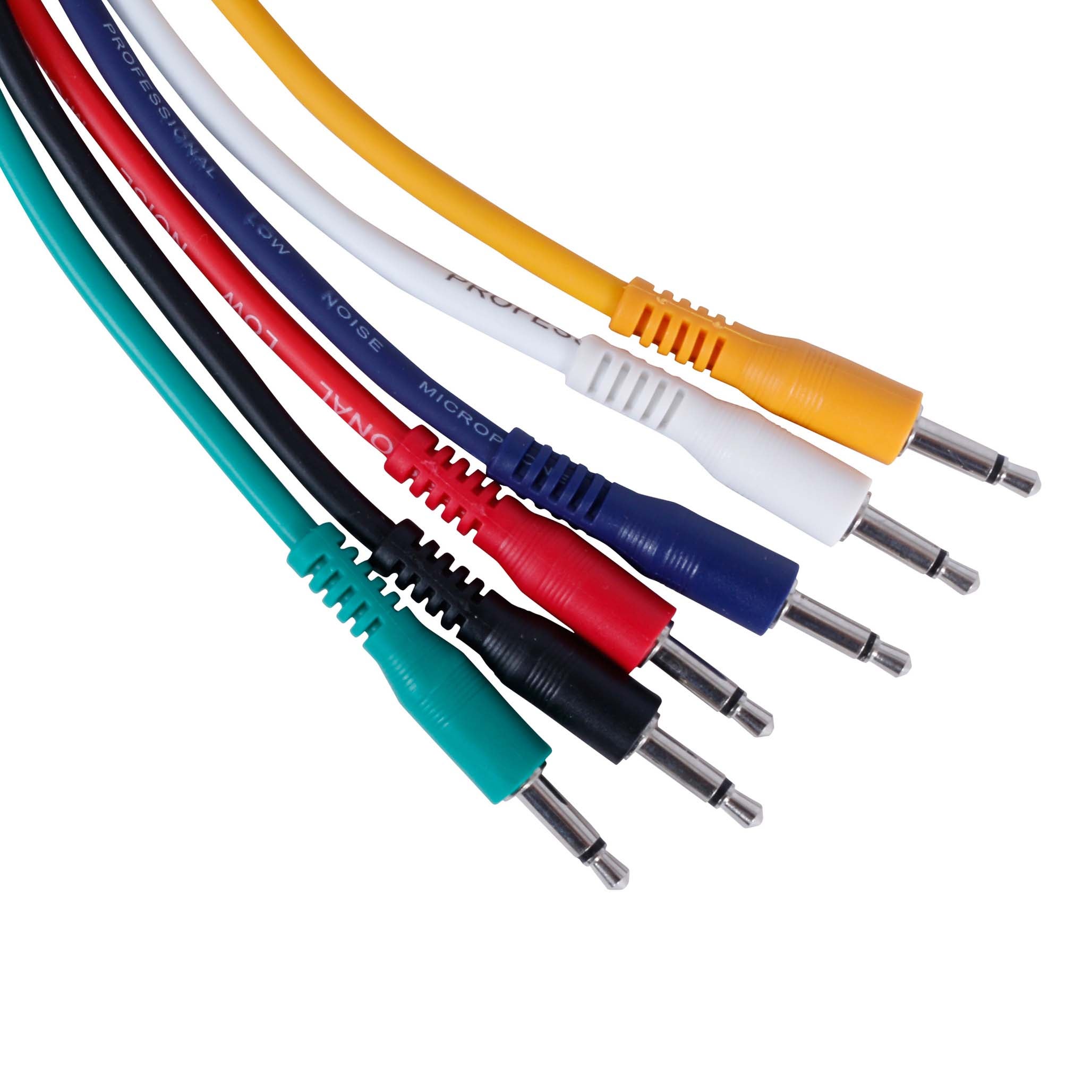 Devine PATCH3535-RB-50cm patchkabel mono 3.5 mm 6-pack 50 cm