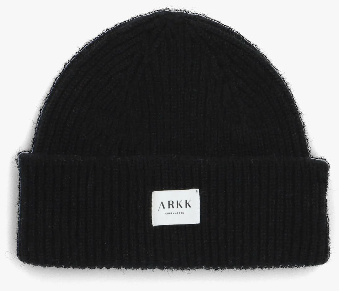 ARKK COPENHAGEN zwarte arkk copenhagen muts classic beanie