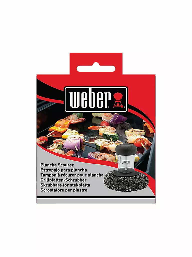 WEBER GRILL Plancha Spülbürste 10cm keine Farbe