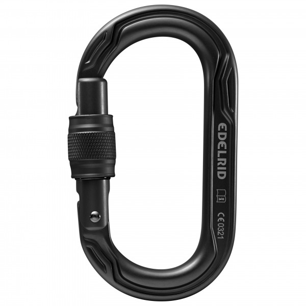Edelrid - Oval Power 2500 Screw II - Mousqueton à vis