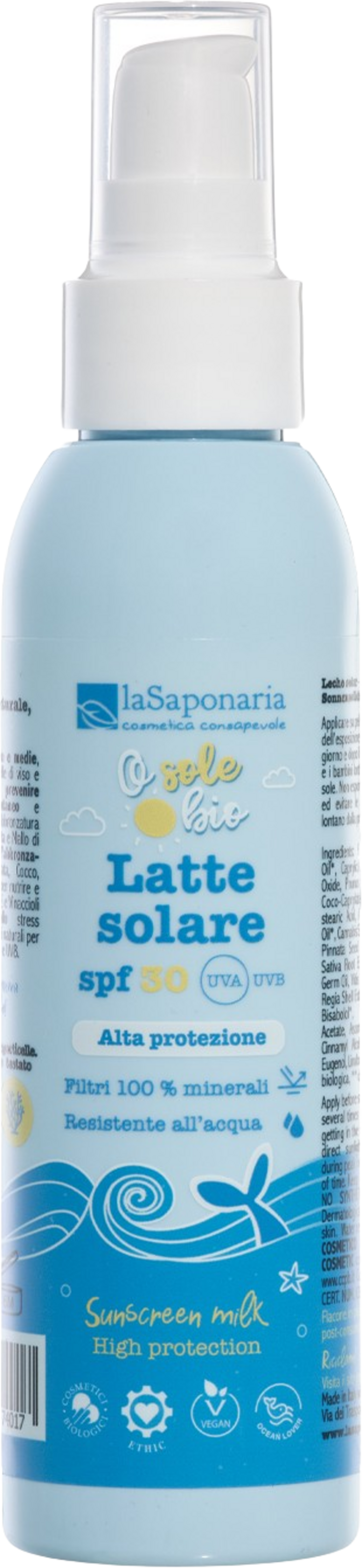 La Saponaria  osolebio Sonnenmilch LSF 30, 125 ml