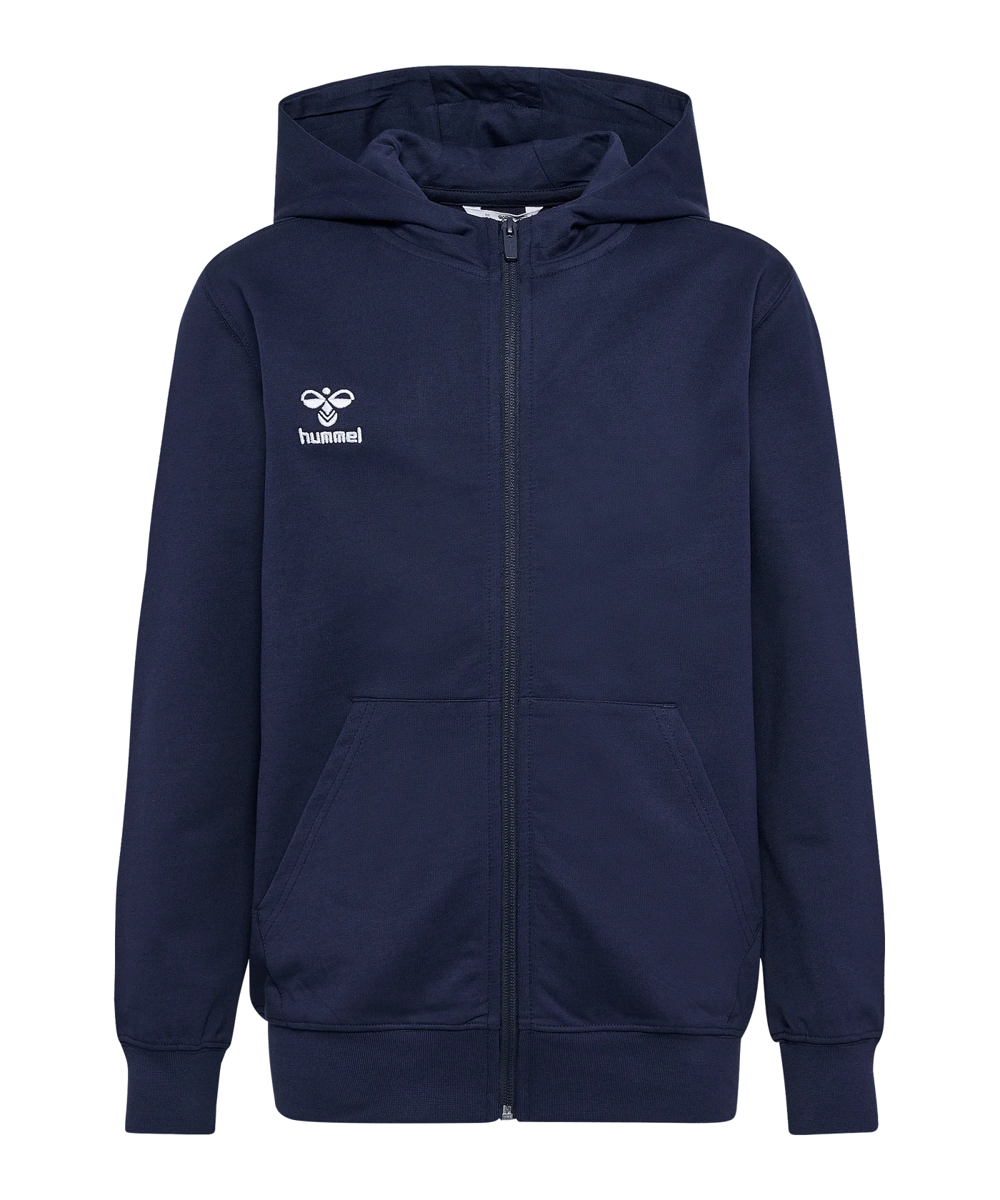 Hummel GO 2.0 Kapuzenjacke Kids Blau F7026