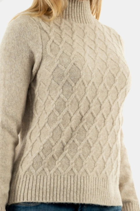 pull hiver only macadamia beige