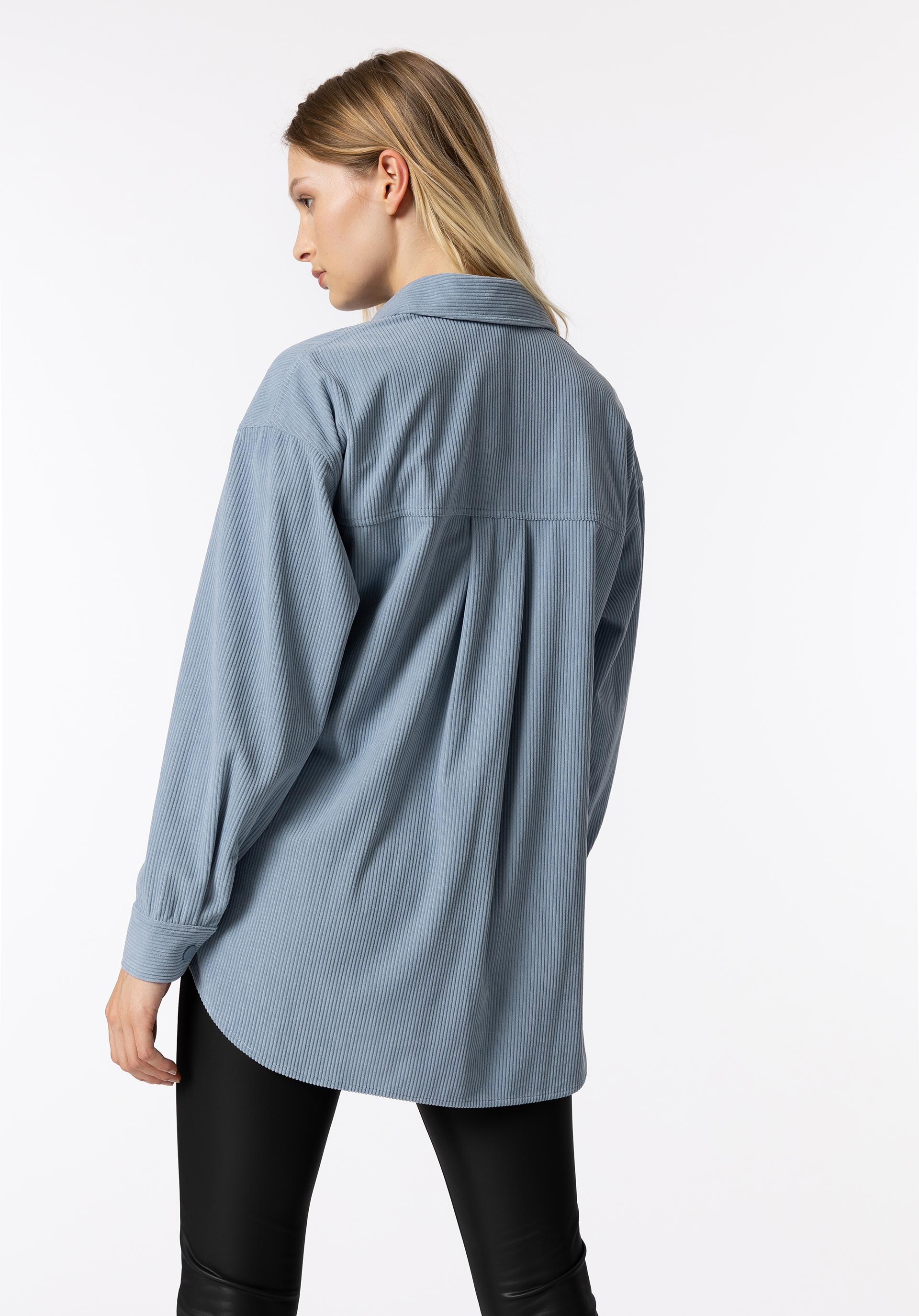 Camisa Bombazine com Bolso Frontal