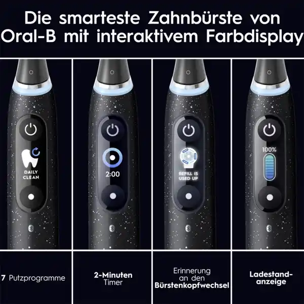 iO Series 10 Elektrische Zahnbürste Cosmic Black
