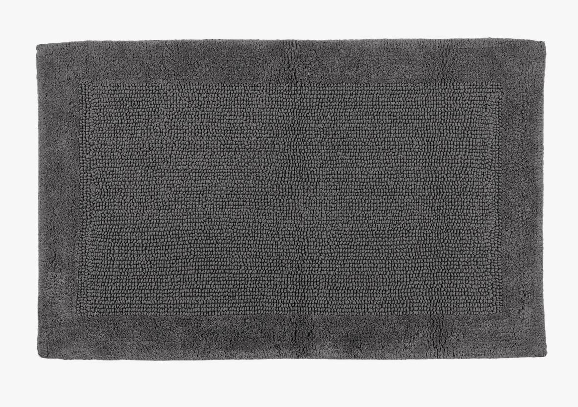 Badematte grå - 50x80 cm