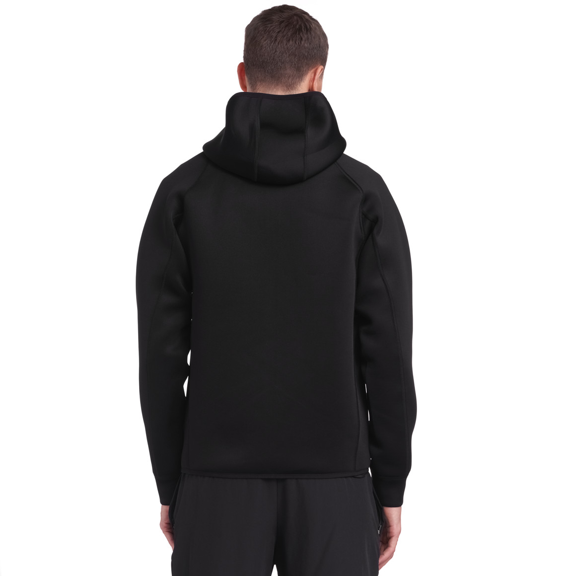 VanVaan Herren Sport-Jacke mit Kapuze schwarz