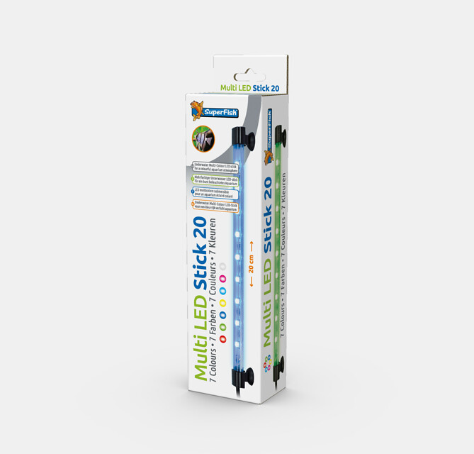 Superfish Multi LED Stick 20cm 2W
