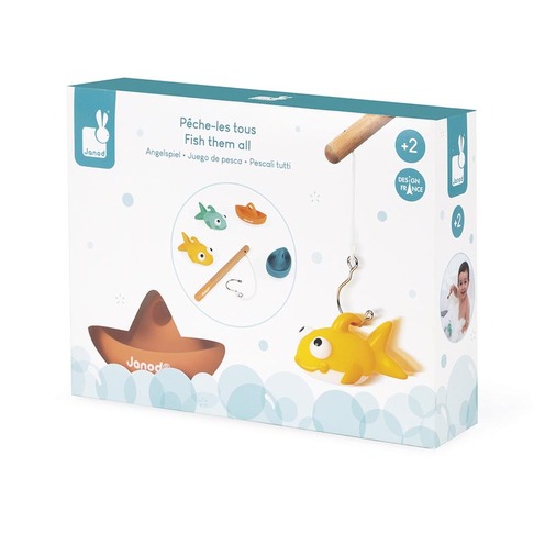 Jouet pour le bain - Pêche-les tous - JANOD