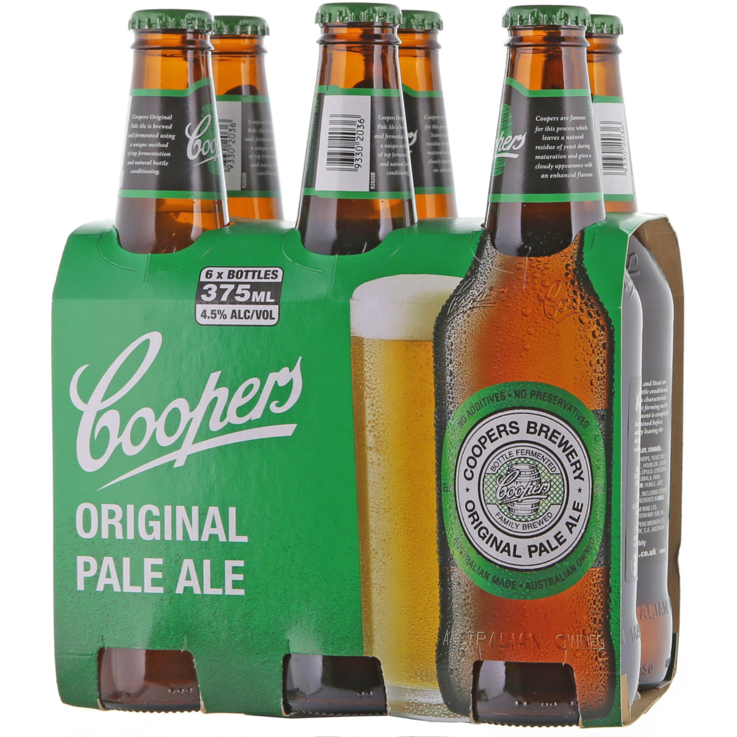 Coopers Brewery Pale Ale 6x37.5cl -225cl