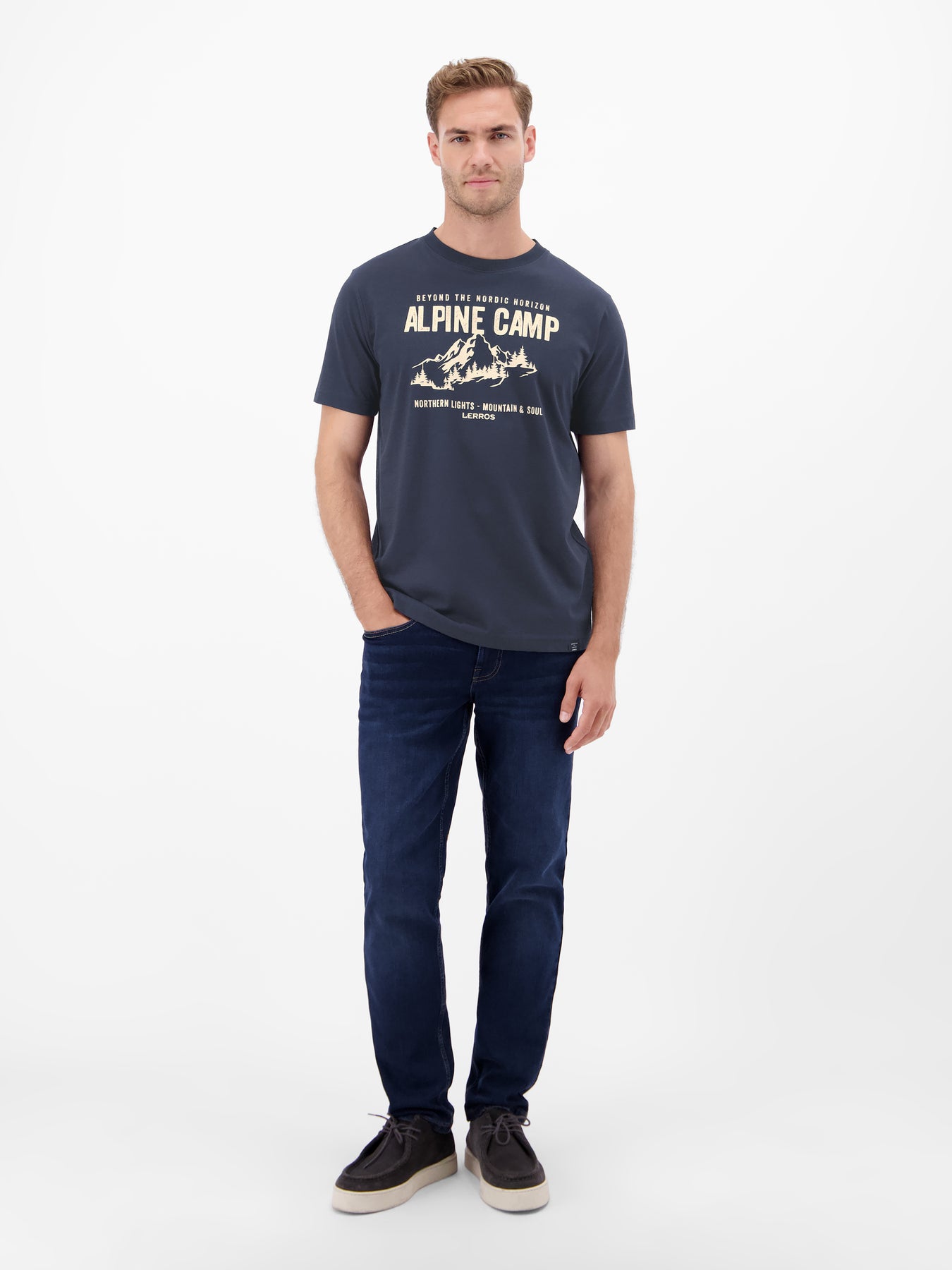 Herren T-Shirt mit Outdoorprint