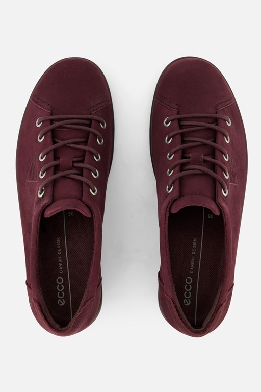 Ecco Soft 2 Sneakers bordeaux Nubuck