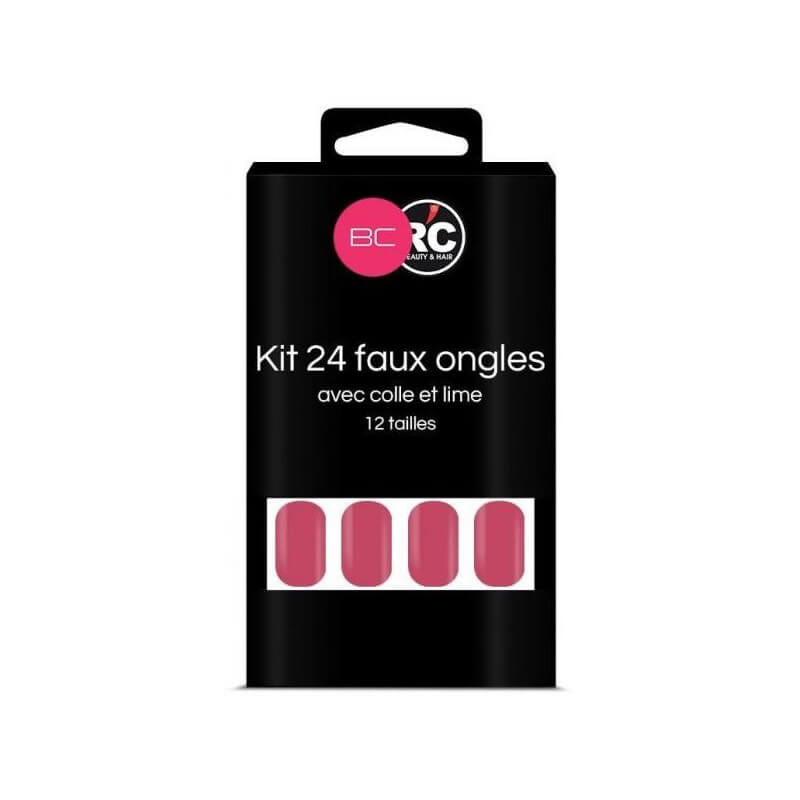 Boîte de 24 tips faux-ongles Beauty Coiffure