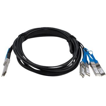 StarTech.com Câble QSFP+ vers 4x SFP+ à connexion directe conforme à MSA - Cordon DAC Twinax de 3 m