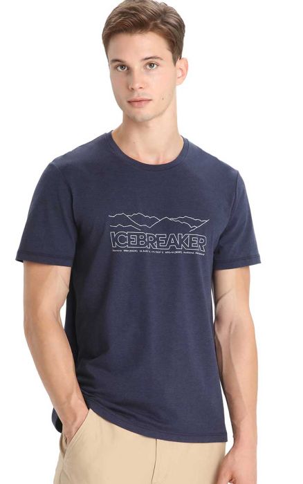 Central Classic SS Tee Icebreaker Story herre-T-shirt