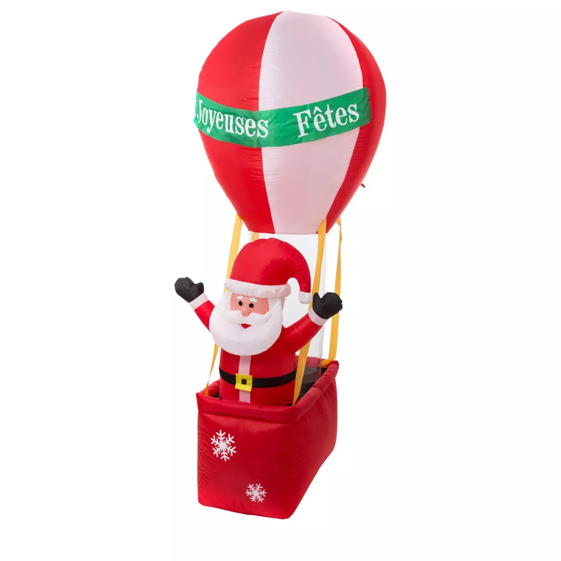 Père Noël Gonflable (H210 cm) Montgolfière