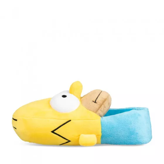 Chaussons peluche Homer JAUNE SIMPSONS