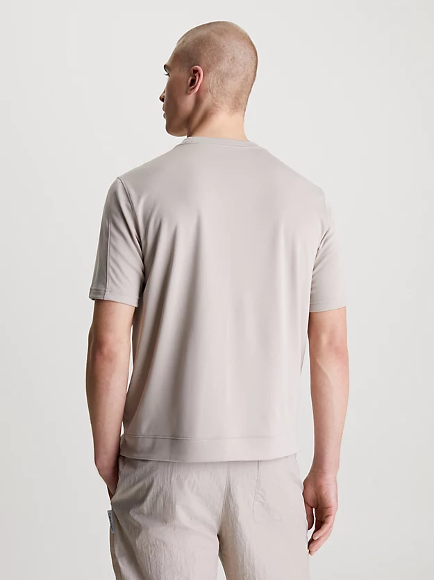 Camiseta de ginástica texturizada