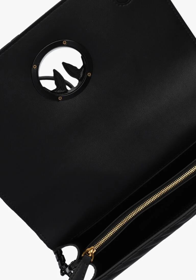 PINKO zwarte pinko handtas love click classic sheep