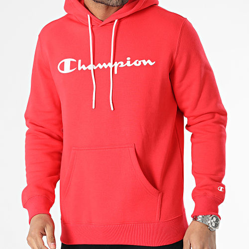 Sweat Capuche 218906 Rouge