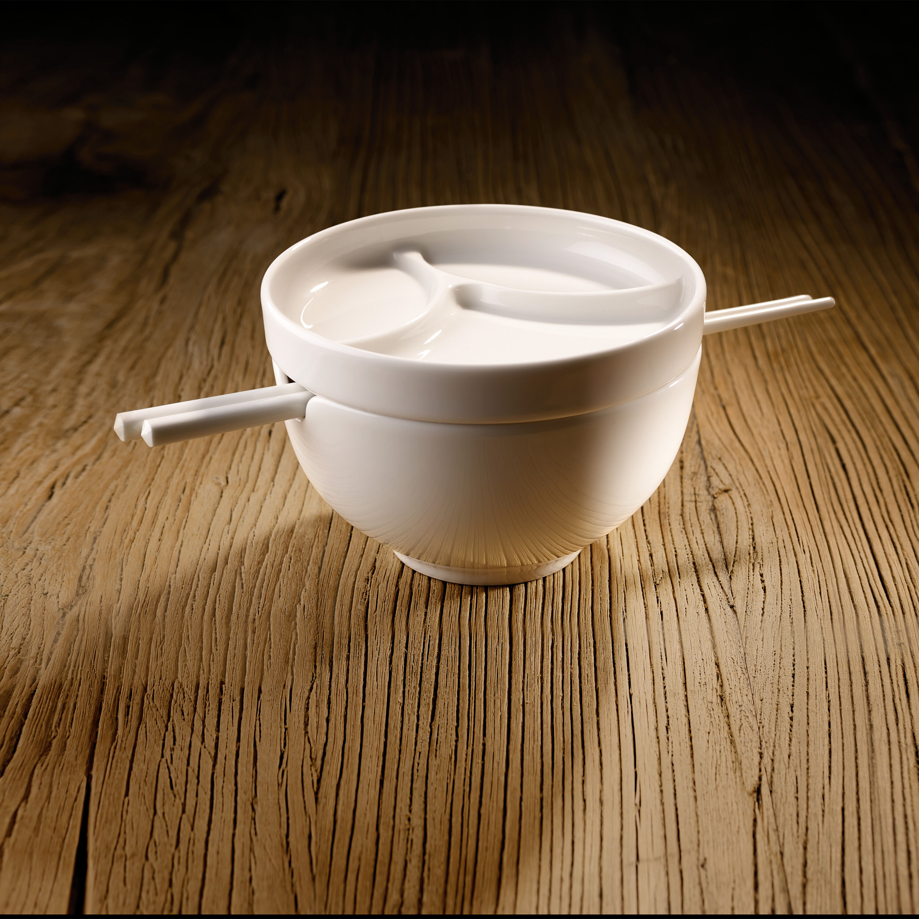 Soup Passion Chopsticks White, Premium Porcelain